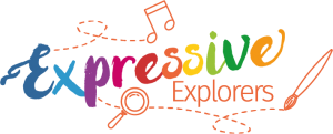 Expressive Explorers Logo & Questions